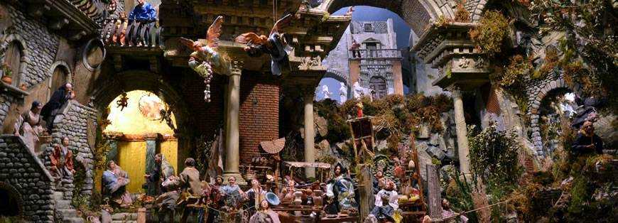 Erice TP - Presepe monumentale meccanico - fondazione erice arte